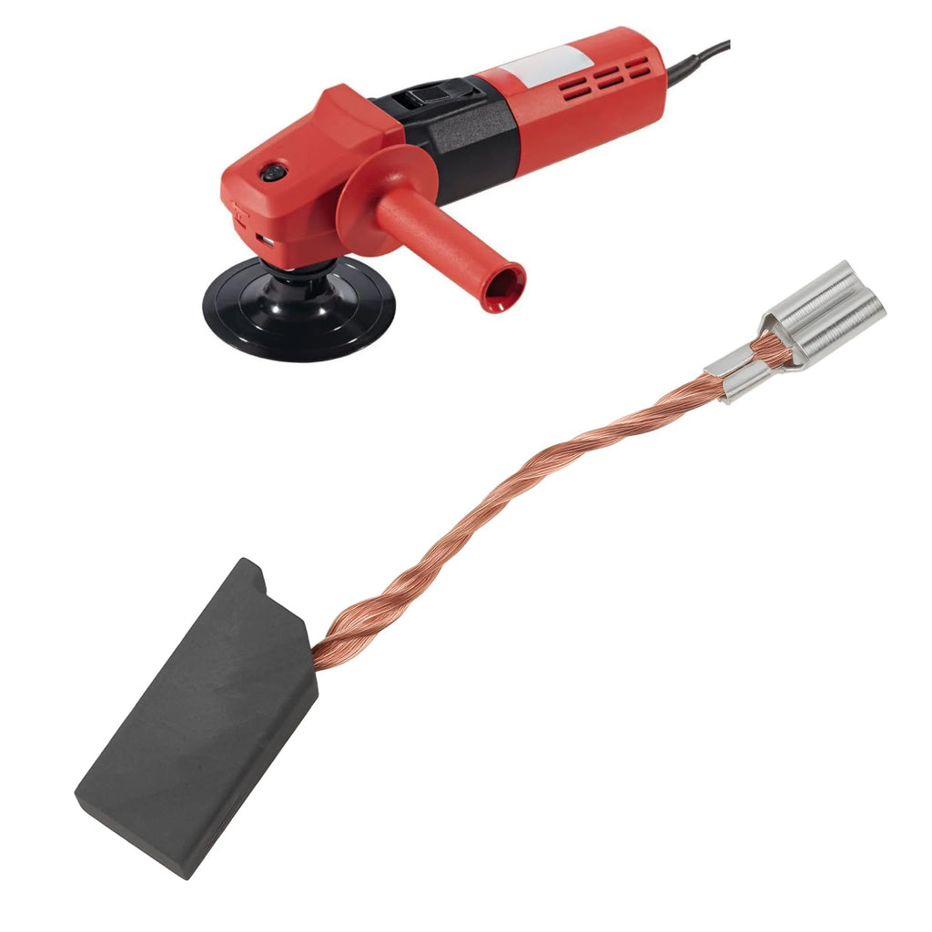Create idea 2 Pairs Angle Grinder Carbon Brush 15x7x6.3mm Compatible with Flex LE1503VR LBR1506VR L1506VR L1501VR