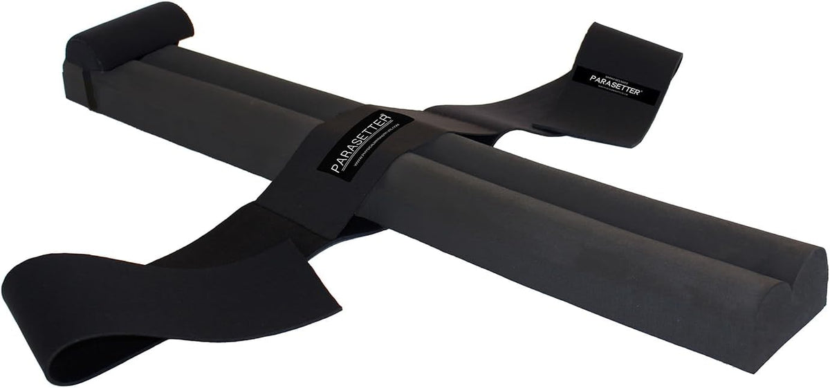 Pilates Parasetter - Dual Patented Suede-Like Rollers for Reducing Cortisol Levels to Aid Hormone Rebalance and