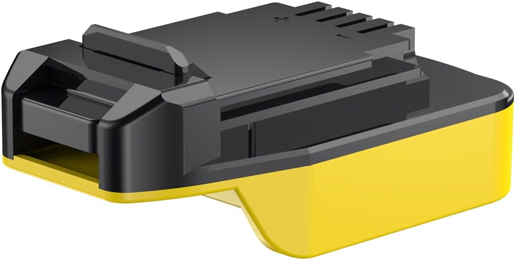1 Adapter for DeWalt 20V Battery to Power for Black+Decker or Porter Cable 20V MAX Tools – Not 18V Tools – No Charging