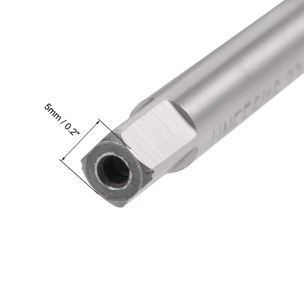 uxcell Machine Tap, 5/16-32 UNEF 2B High Speed Steel Screw Thread Threading Milling Tap Tapping Tool