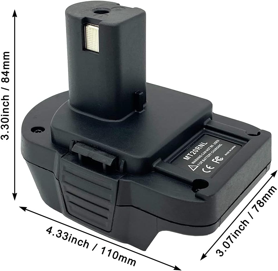 Battery Adapter for Makita 18V to Ryobi 18V One+ Lithium-Ion Cordless Tool