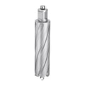 HARFINGTON Annular Cutter 1-1/4" Dia 4" Depth 3/4" Shank TCT Cutting Drill Bits with Pin for Magnetic Drill Press