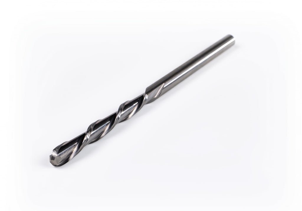 Valtric Forge 1/8" Down Cut Ball Nose CNC Router Bit, 1/8" Shank, 1" Cutting Length, 2.5" OVL, Solid Tungsten Carbide End Mill for 3D Carving Woodworking