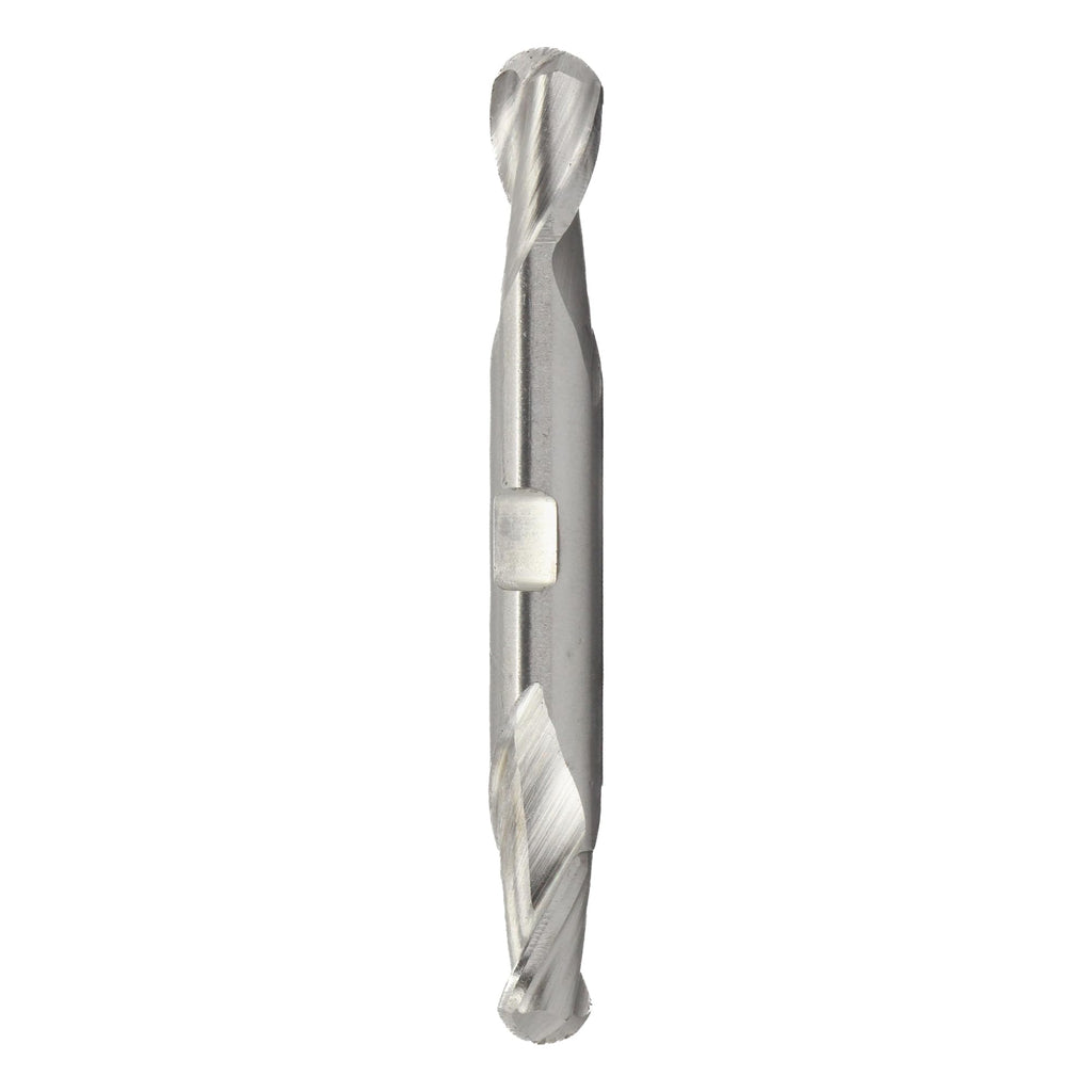 Drill America 7/16" X 1/2" High Speed Steel 2 Flute Double End End Mill, DWC Series
