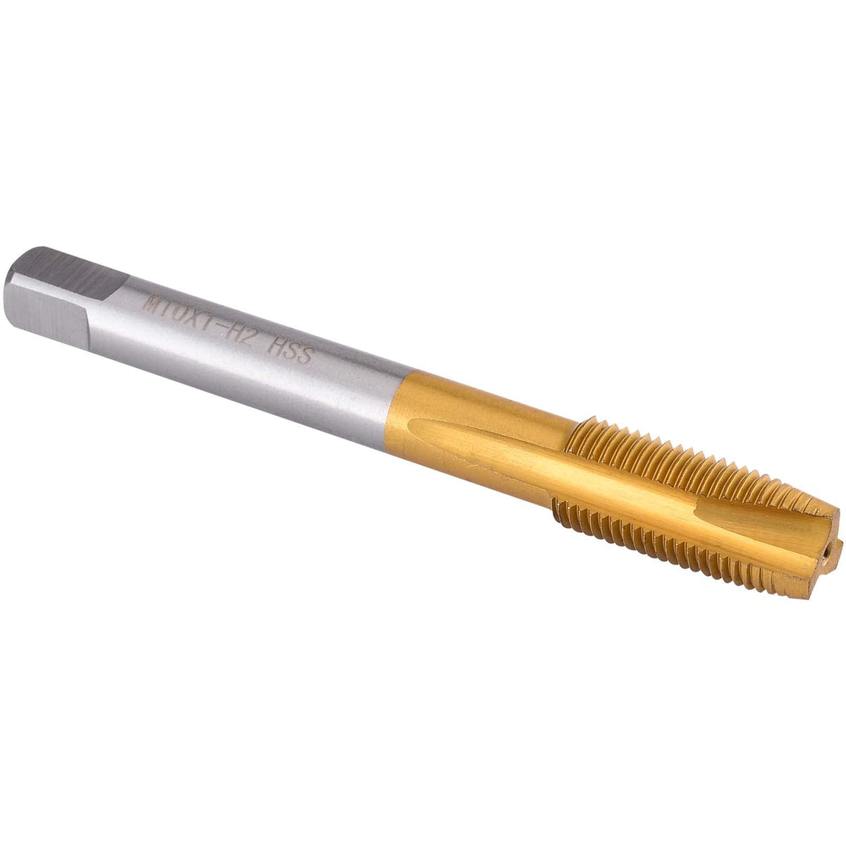Burkit M10 X 1 Titanium Coated Spiral Point Tap