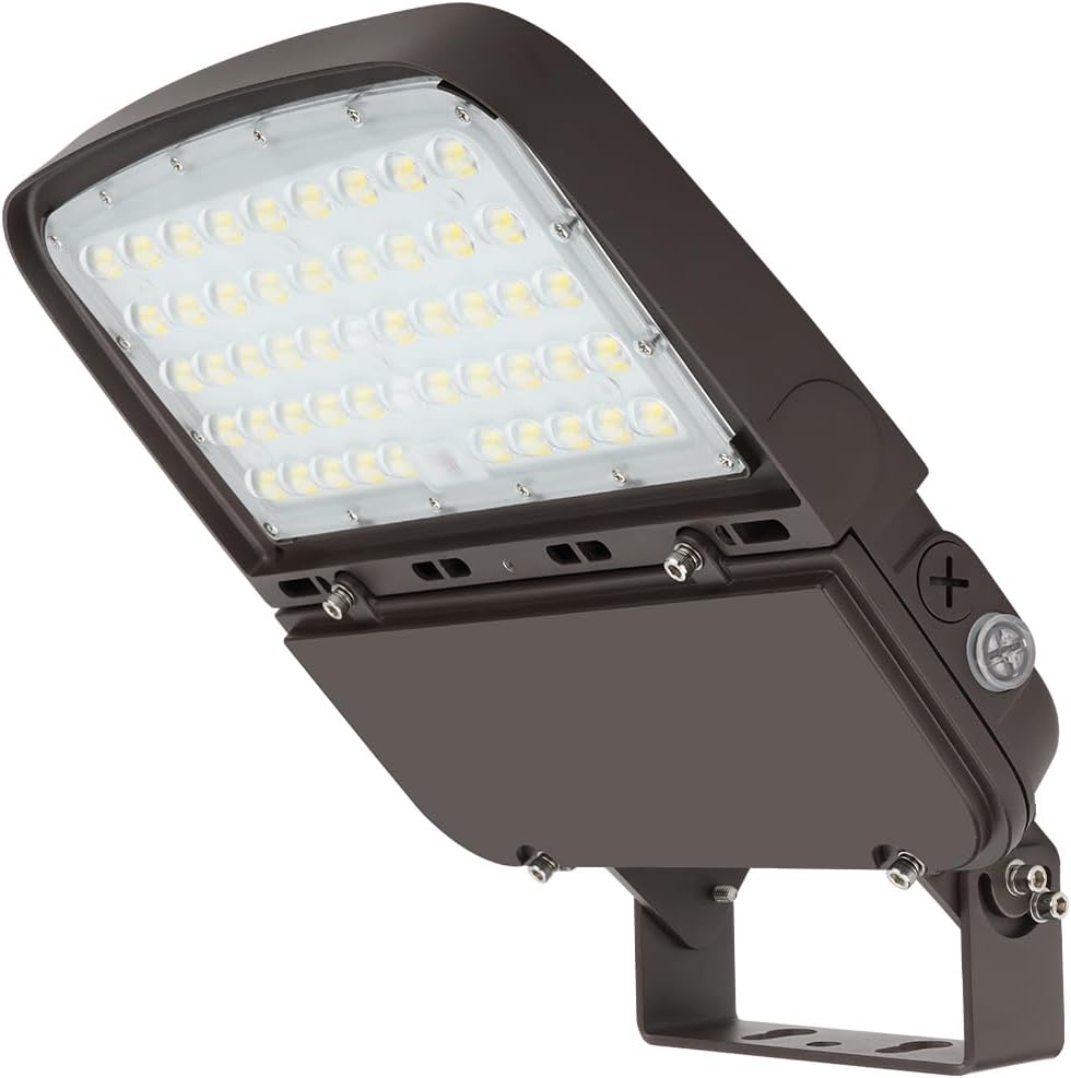 LED Parking Lot Light 150W/100W/75W Adjustable with Dusk to Dawn