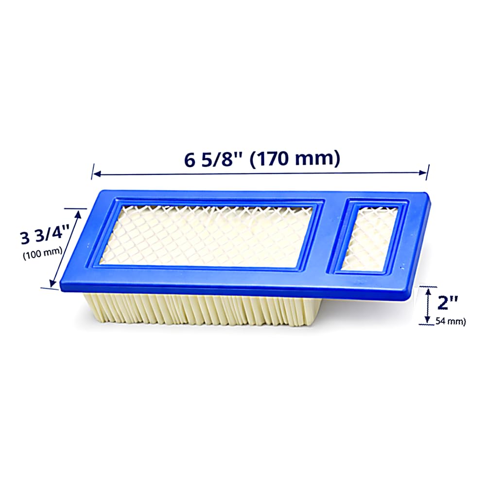 Air Filter Replacement Compatible with Wacker Neuson BS50-2 BS50-2i BS50-4 BS50-4s BS60-2 BS60-4 BS60-4s BS70-2i DS70 – Replaces Part 0157193 – Aftermarket Engine Air Filter – Pack of 2