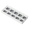10pcs SEKT1204 Carbide Inserts For Steel Milling