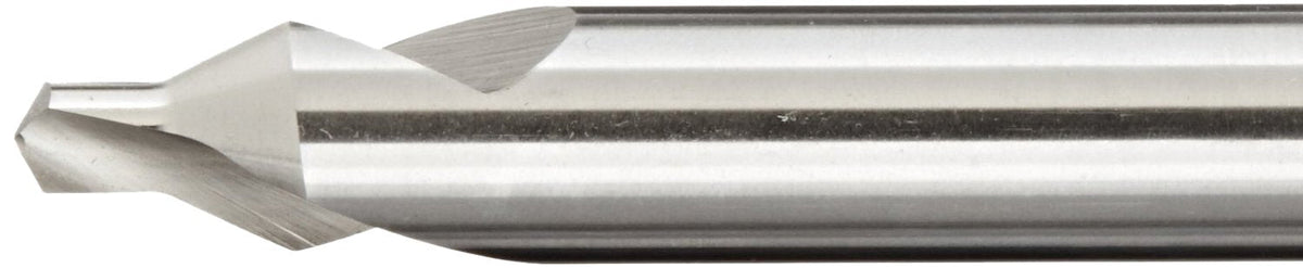 YG-1 D1C90 High Speed Steel Long Length Center Drill Bit, Uncoated (Bright), Slow Spiral, 60 Degree, 5/64" Diameter x 4" Length (Pack of 1)