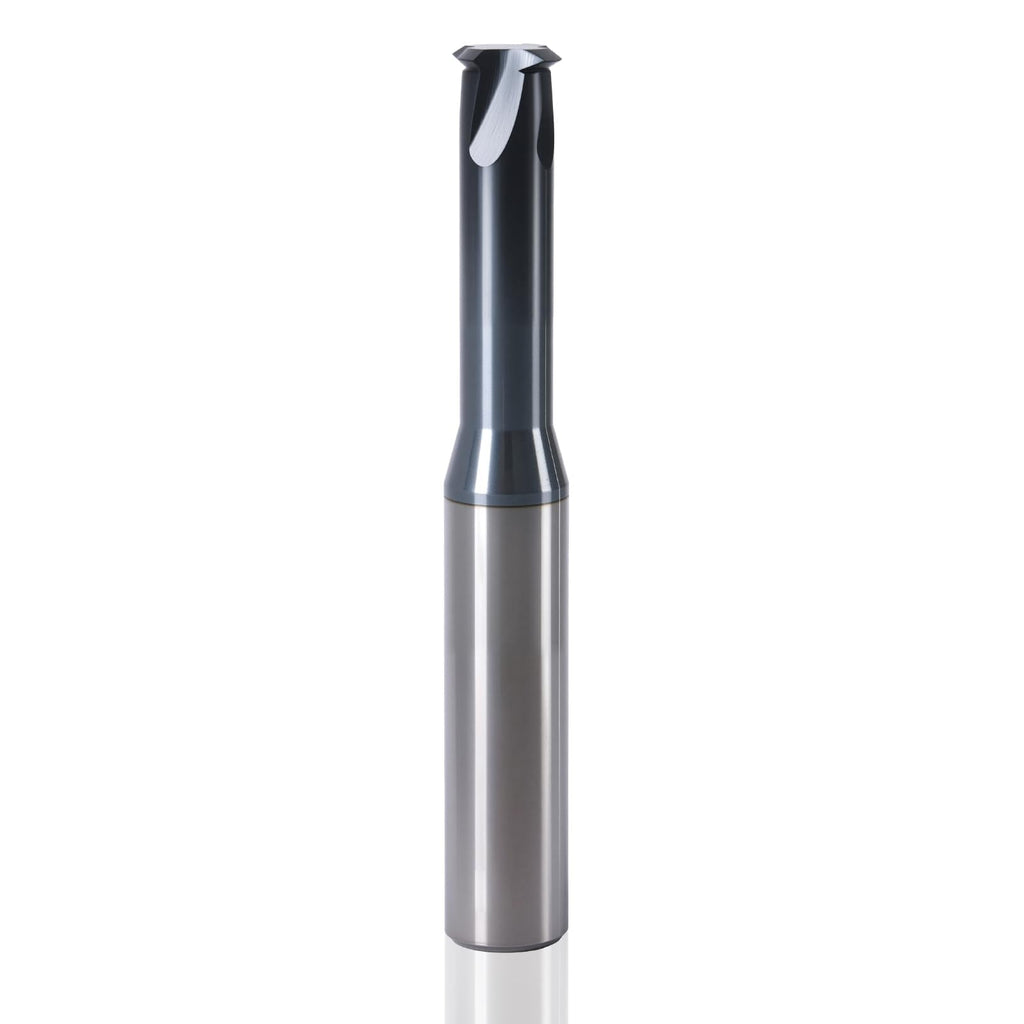 XYunEnZ Solid Carbide Thread Mill, 5/8" 11-32 TPI, 0.49" Dia, 4 Flute