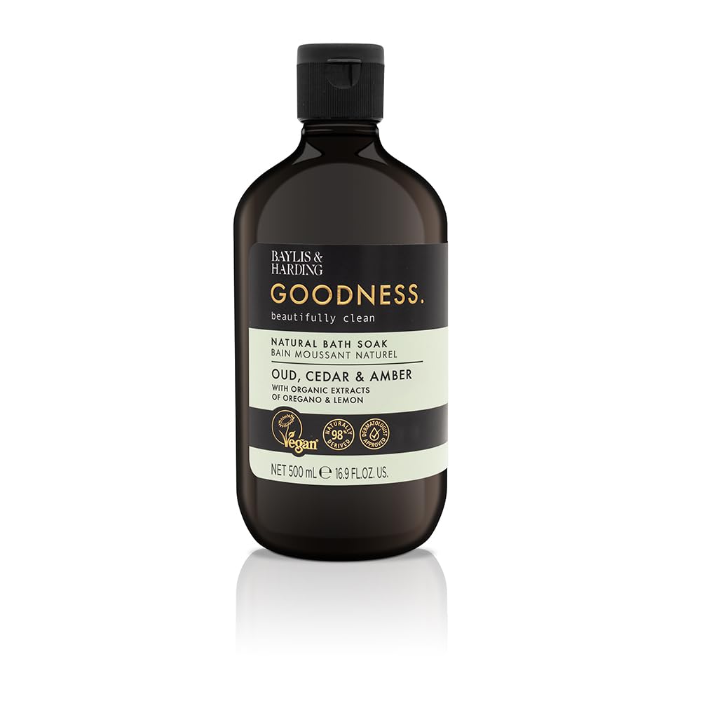 Goodness Natural Bubble Bath 16.9 Fl.oz, 3 Pack