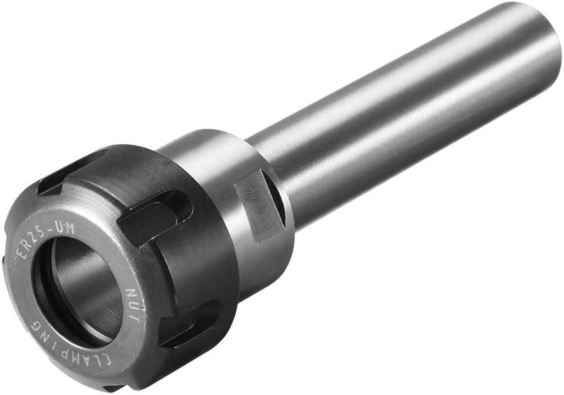 uxcell C20 ER25 100L Router Collet Chuck Extension Rod Straight CNC Milling Tool Holder