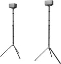Speaker Stands Pair, Height Adjustable Speaker Stand, Extends 24.4" to 36.6", Holds 6.6 lbs, Compatible with VIZIO