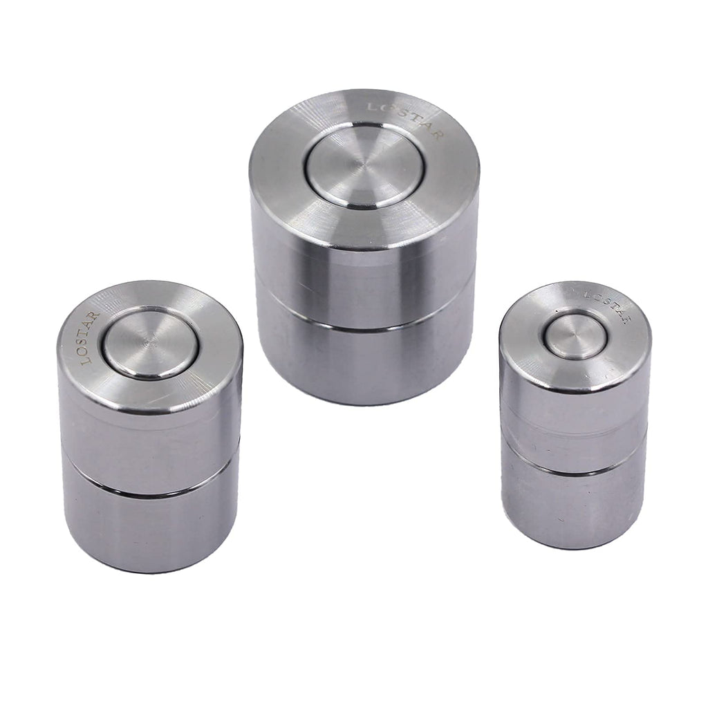 Dimple Die Set 3 Piece Metal Fabrication Tools 1/2" / 3/4" / 1"