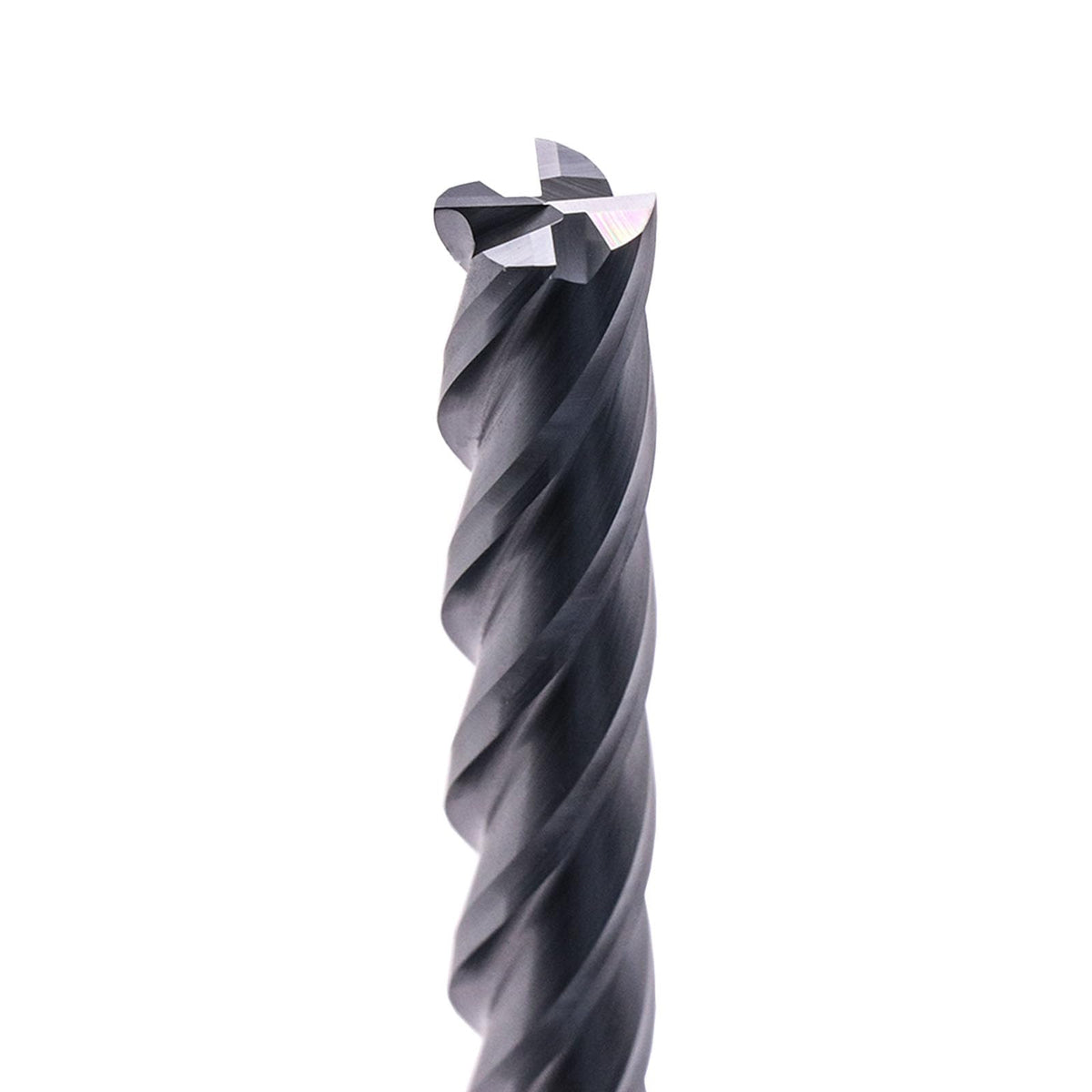 1/2" 4 Flute Solid Carbide Extra Long Square End Mill, 6" OAL, AlTiN Coated