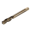 uxcell Metric Spiral Flute Thread Taps, M10 x 1.5 H2 Screw Threading Tap, Machine Tapping Tools for Machinist Repair (M35 Cobalt High Speed Steel (HSS-CO), Uncoated)