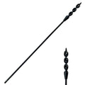 DKIBBITH Flexible Installer Drill Bit for Pulling Wires Through Walls Ceilings and Sidewalks,36-Inch Long, 1/2-Inch Auger with a Fish Eye Hole and Screw Point, 3/16" 3-Flat Anti-Slip Shank.