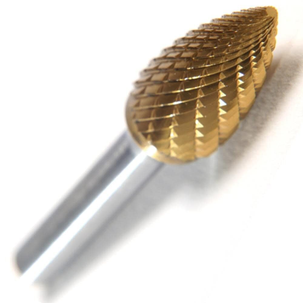 Champion Cutting Tool Sg3 Double Cut Tin Carbide Burr