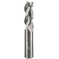 Ultra-Shear 1/2 Inch End Mills, 3 Flute, USA Made Solid Carbide CNC Aluminum Cutting End Mill Bits for Roughing & Finishing - Square End - UF27006