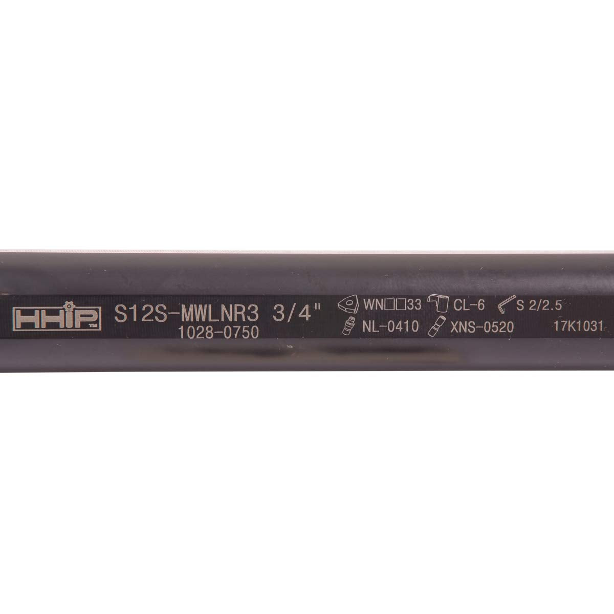 HHIP 1028-0750 MWLNR 12S-3 Indexable Boring Bar