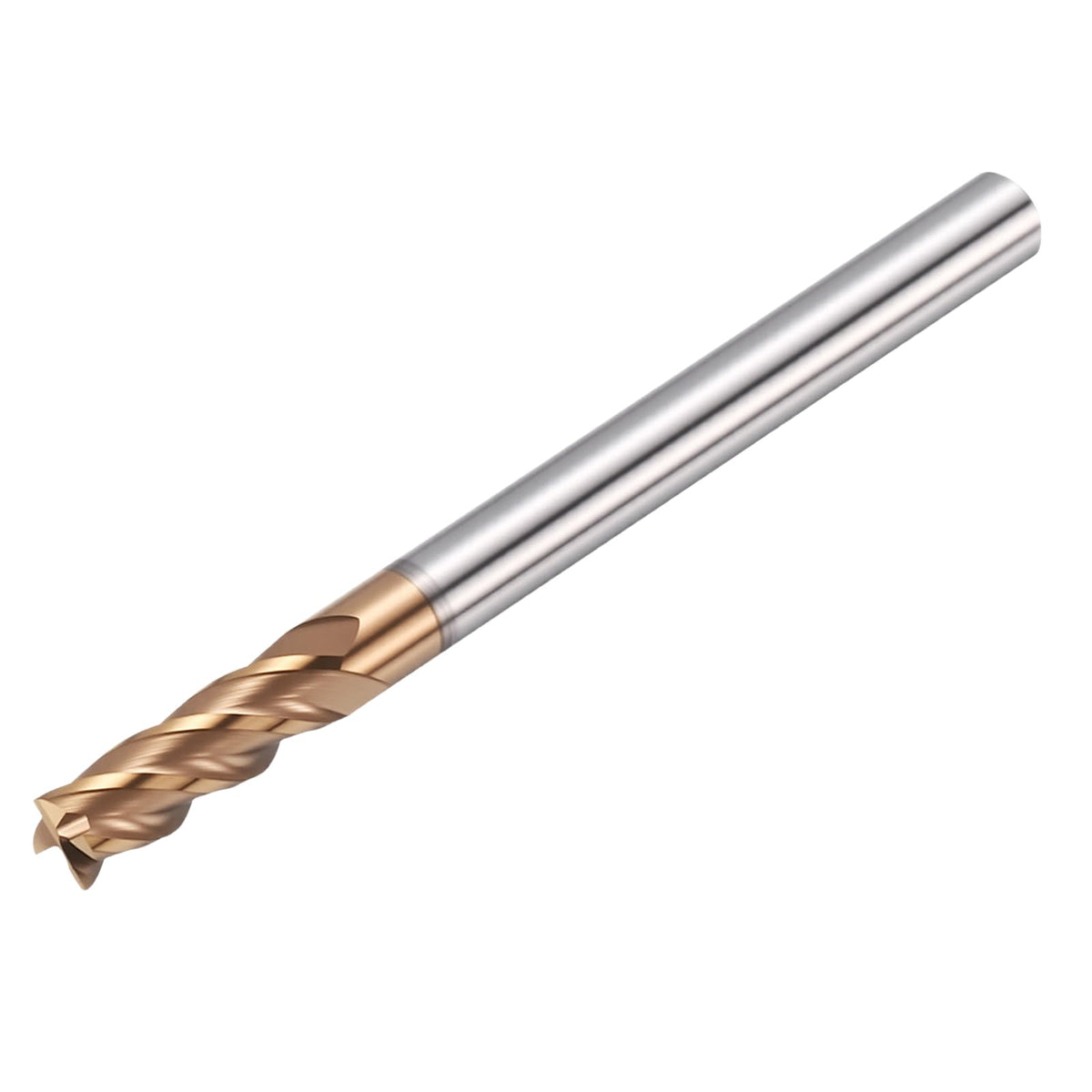 Workkyma Carbide End Mill 5/32" Dia 1/2" CL 2" L 5/32" Shank 4 Flute