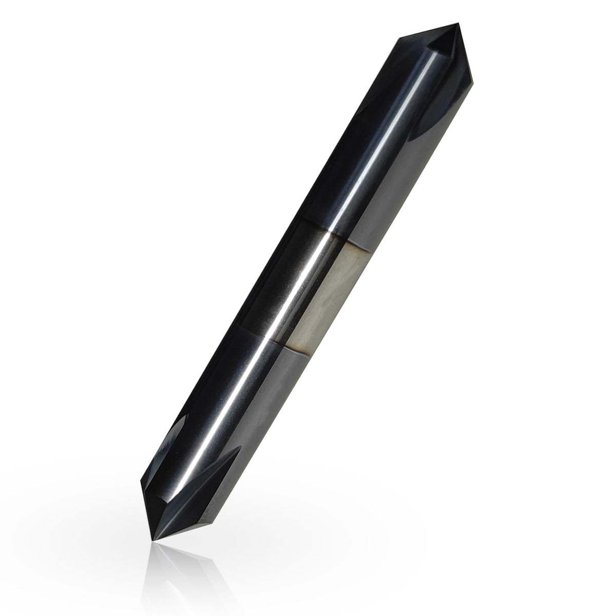 3/8" Chamfer Mill, Carbide, 4 Flute, 90°, Double End, AlTiN Coated