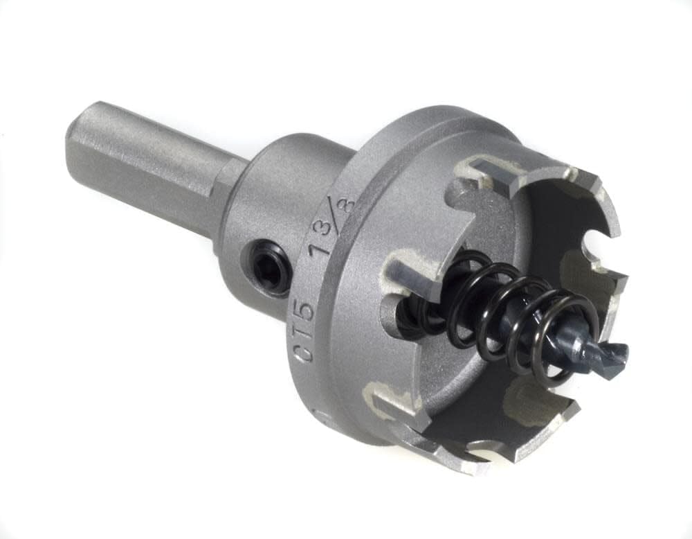 Champion Cutting Tool CT5-7/8 Carbide Tipped Hole Cutter: Up to 3/16" depth of cut