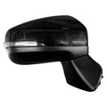 For Subaru Legacy/Outback 2018 2019 Door Mirror Passenger Side | Heated | Power Glass | Black Cap | With Turn Signal | With Blind Spot Detection | Replacement For SU1321148 | 91036AL87A, 91059FL13A