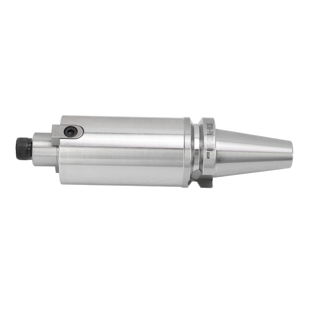 SASKATE BT30-FMB22-100 Face Mill Cutter Holder Face Mill Arbor CNC Milling Toolholder 40cr Alloy Steel with Oxidation Coating for CNC Machining Center Engraving Machine