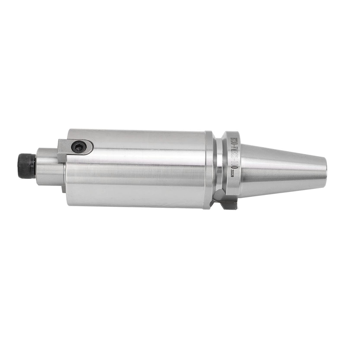 SASKATE BT30-FMB22-100 Face Mill Cutter Holder Face Mill Arbor CNC Milling Toolholder 40cr Alloy Steel with Oxidation Coating for CNC Machining Center Engraving Machine