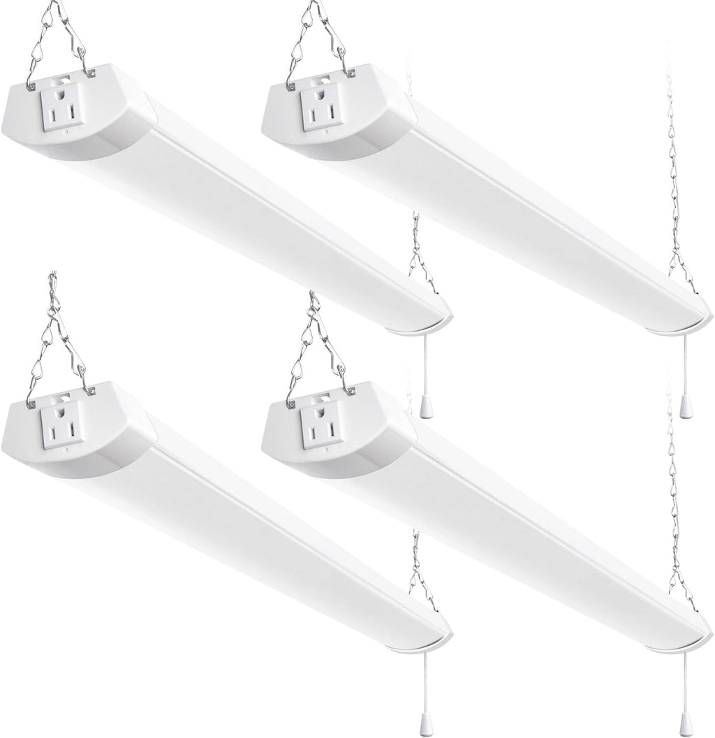 hykolity 4FT 120W LED Shop Light Linkable,13000LM(400w Equivalent), 5000K