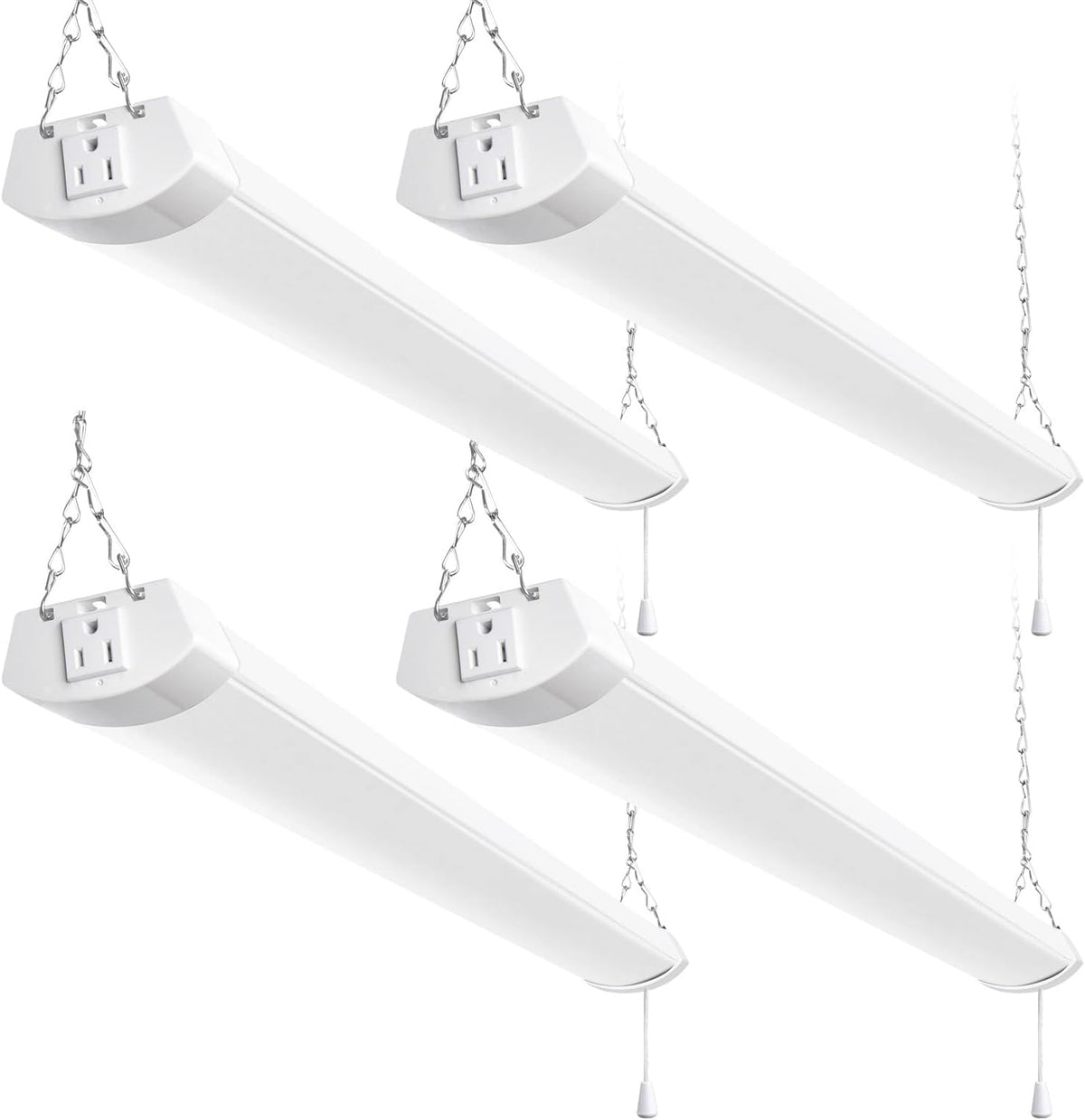 hykolity 4FT 120W LED Shop Light Linkable,13000LM(400w Equivalent), 5000K
