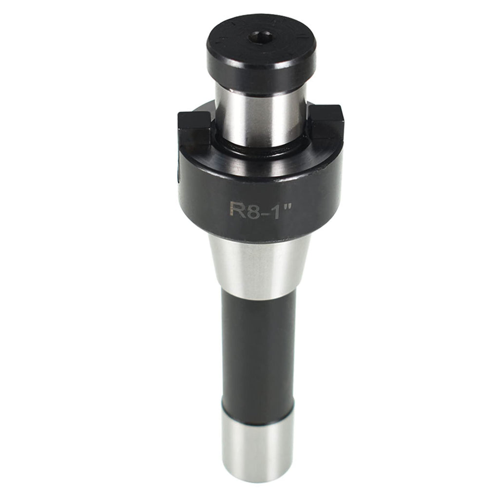 kimllier 1 Inch R8 Face Mill Holder Shank Shell Mill Arbor 7/16 Inch