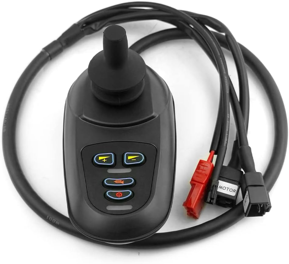 L-faster 24V Dual Drive Brushed Motor Joystick Controller Forward Reverse Max Current 45A for Indoor Wheelchair Bike