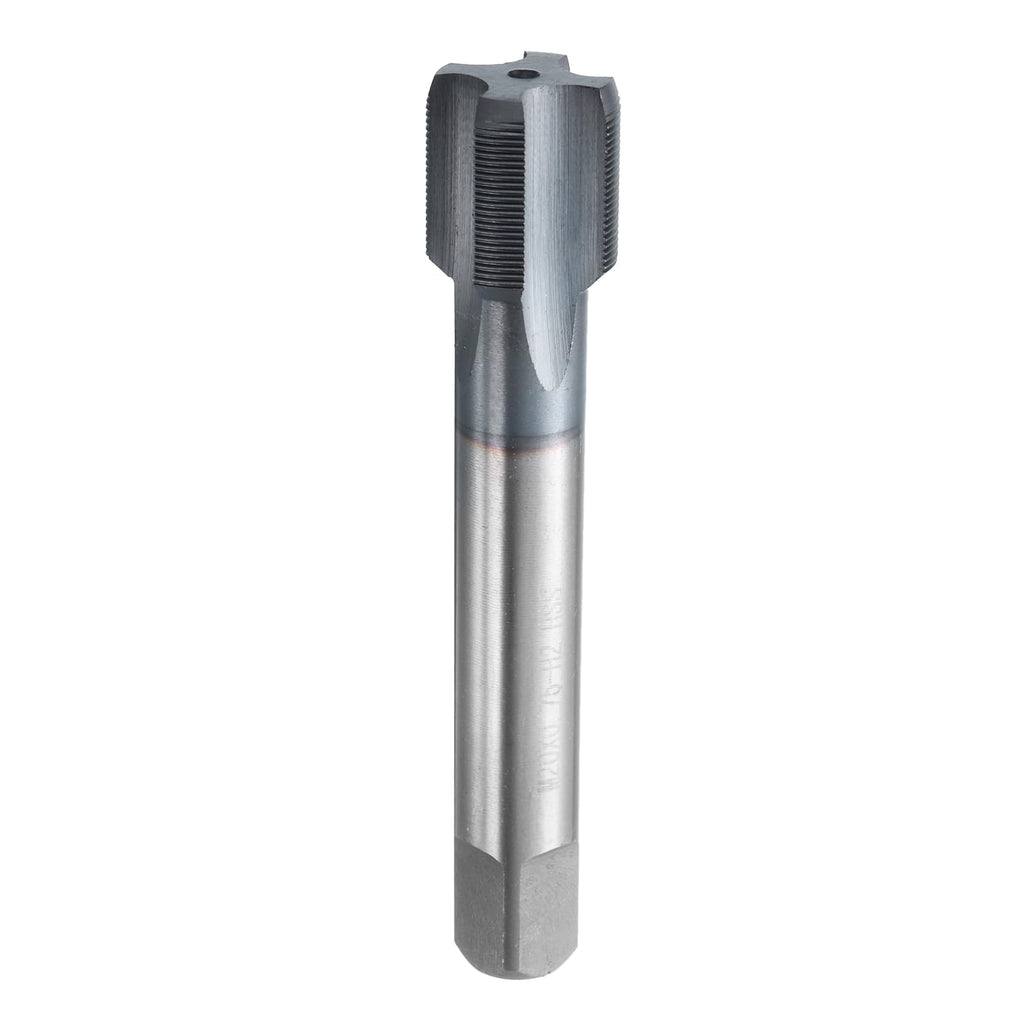 HARFINGTON M20x0.75 Metric Thread Tap 6542 Cobalt High-Speed Steel TiCN Coated Plug Tap Right Hand Straight Flutes Screw Threading Hand Tap