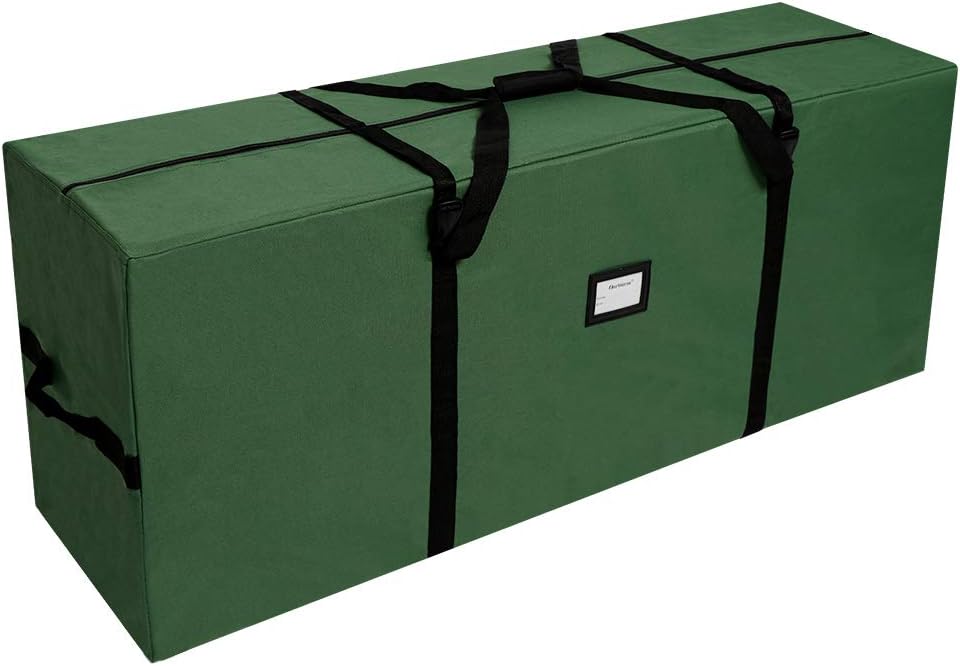 Christmas Tree Storage Bag 7.5 ft, Heavy Duty 600D Oxford Tree Storage Box