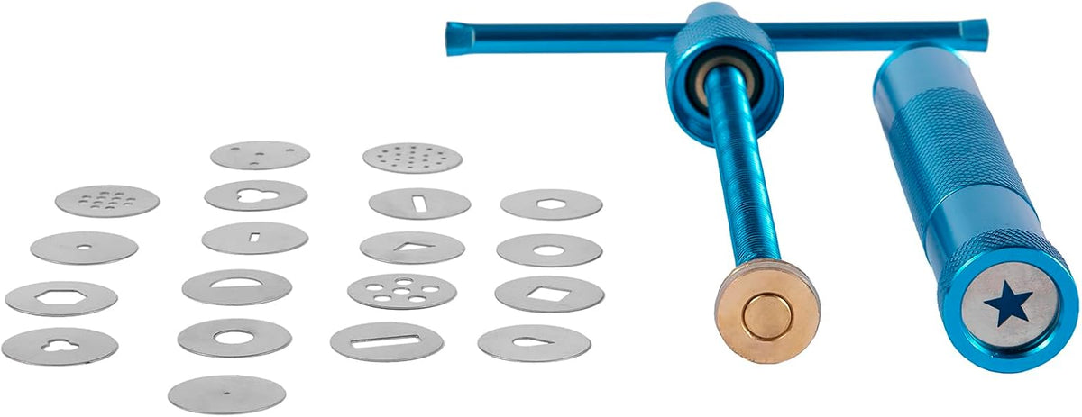 Stainless Steel Clay Extruder Sugar Paste Extruder Cake Fondant Decorating Tool Set Ceramics & Pottery Clay Extruders