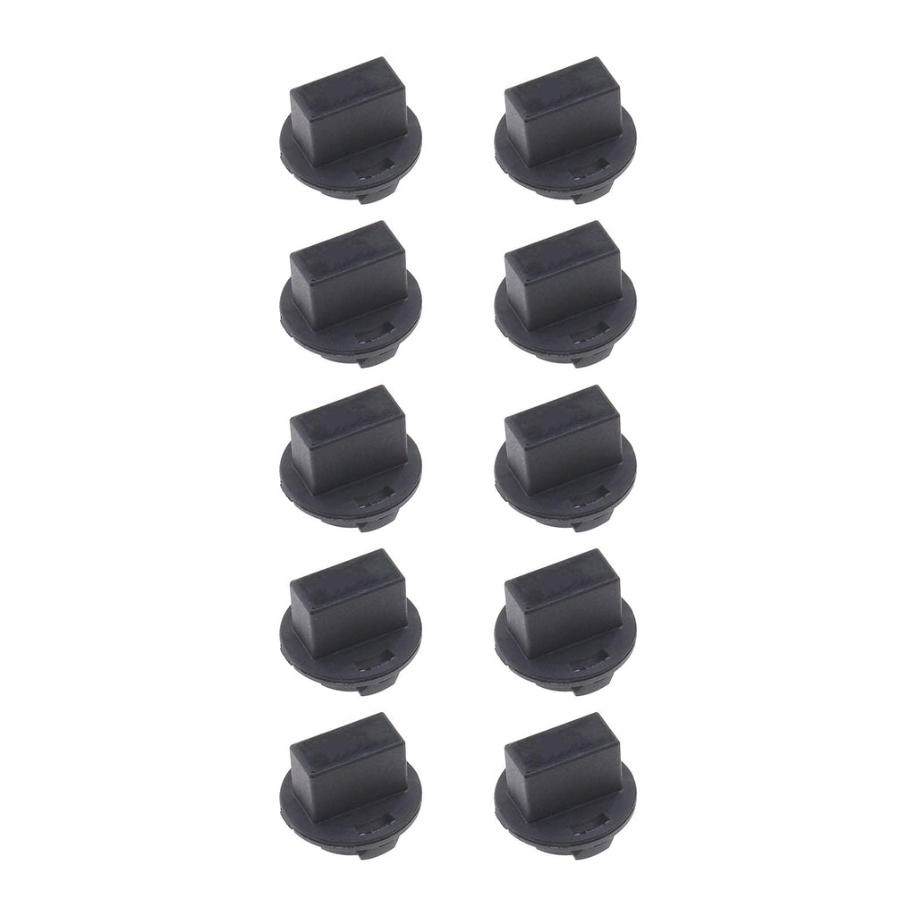 Micro Traders 10x T10 194 Socket for Instrument Panel Dash Light Car Gauge Cluster Bulbs Base Bulb Holder Twist Lock 12V