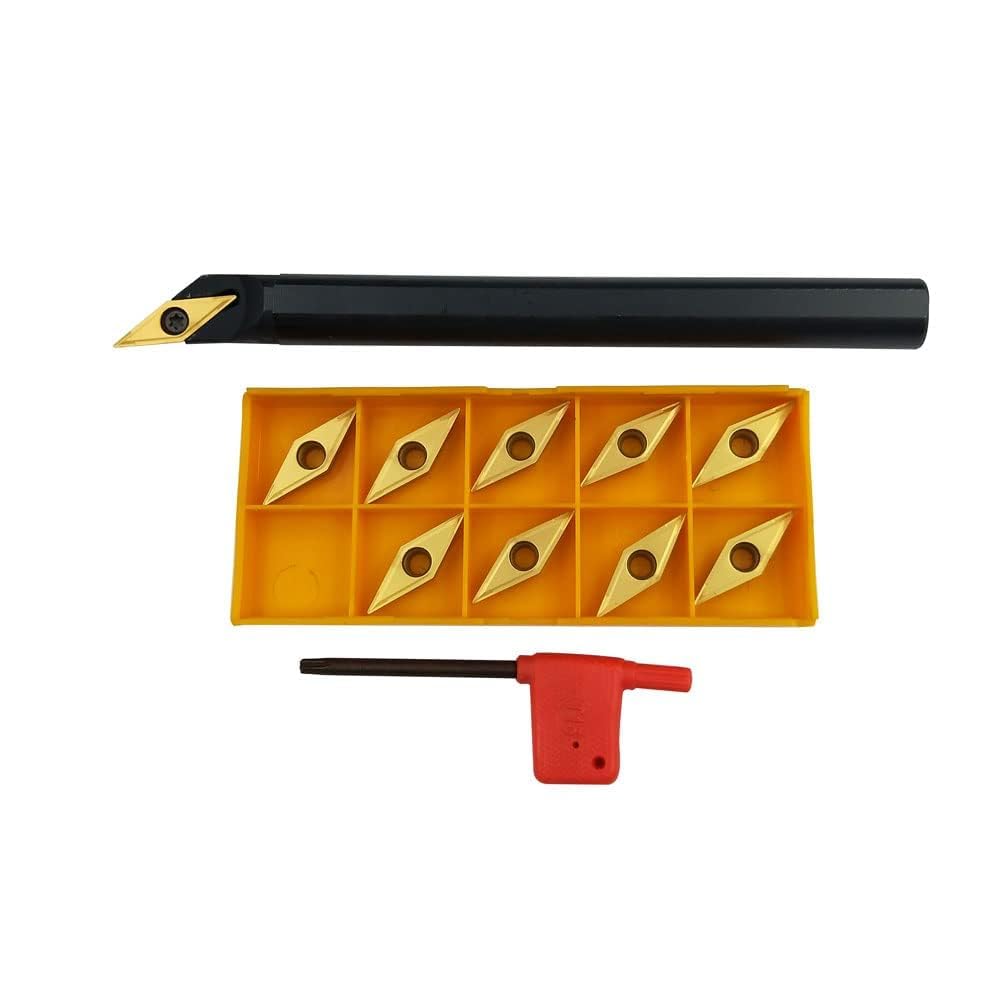 S16Q-SVXCR16 Internal Turning Holder with VCMT160404 Inserts