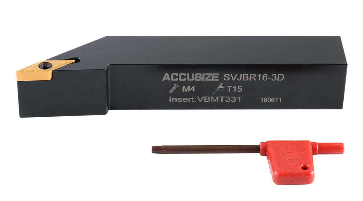 Accusize Indexable Tool Holder, 1", 2373-5014