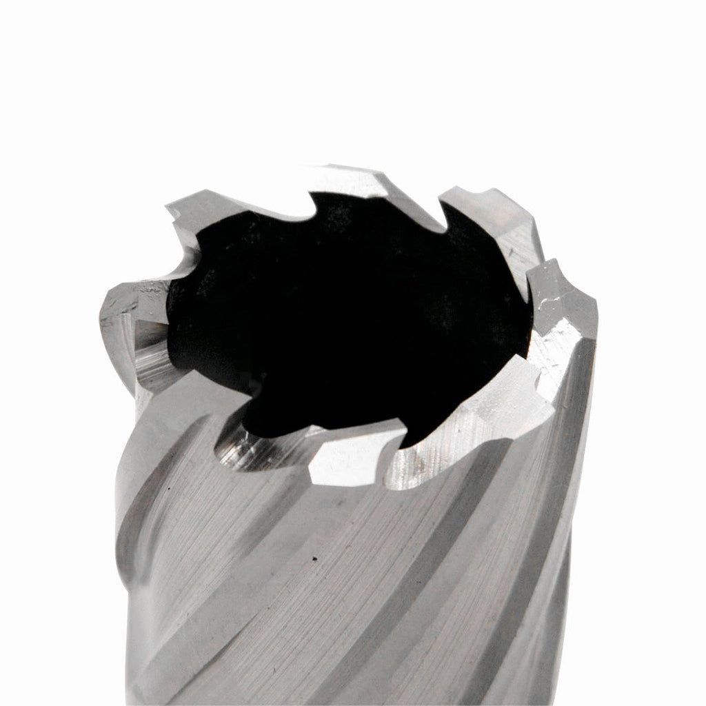 EST HSS M2AL Annular Cutter 1" DOC with 3/4" Weldon Shank for Magnetic Drill Press (D1-1/4" X 1")
