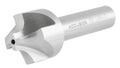 Accusize 1/4" x 1/2"(R x Shank) Corner Rounding End Mill, 1011-1412
