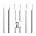 Luo ke 6 Pcs 1mm Round Cup Burr Wire End Rounder - 3/32'' Shank