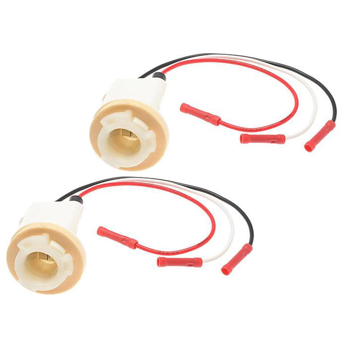 2X Turn Signal Light Socket Adapter Wiring Harness for Ford