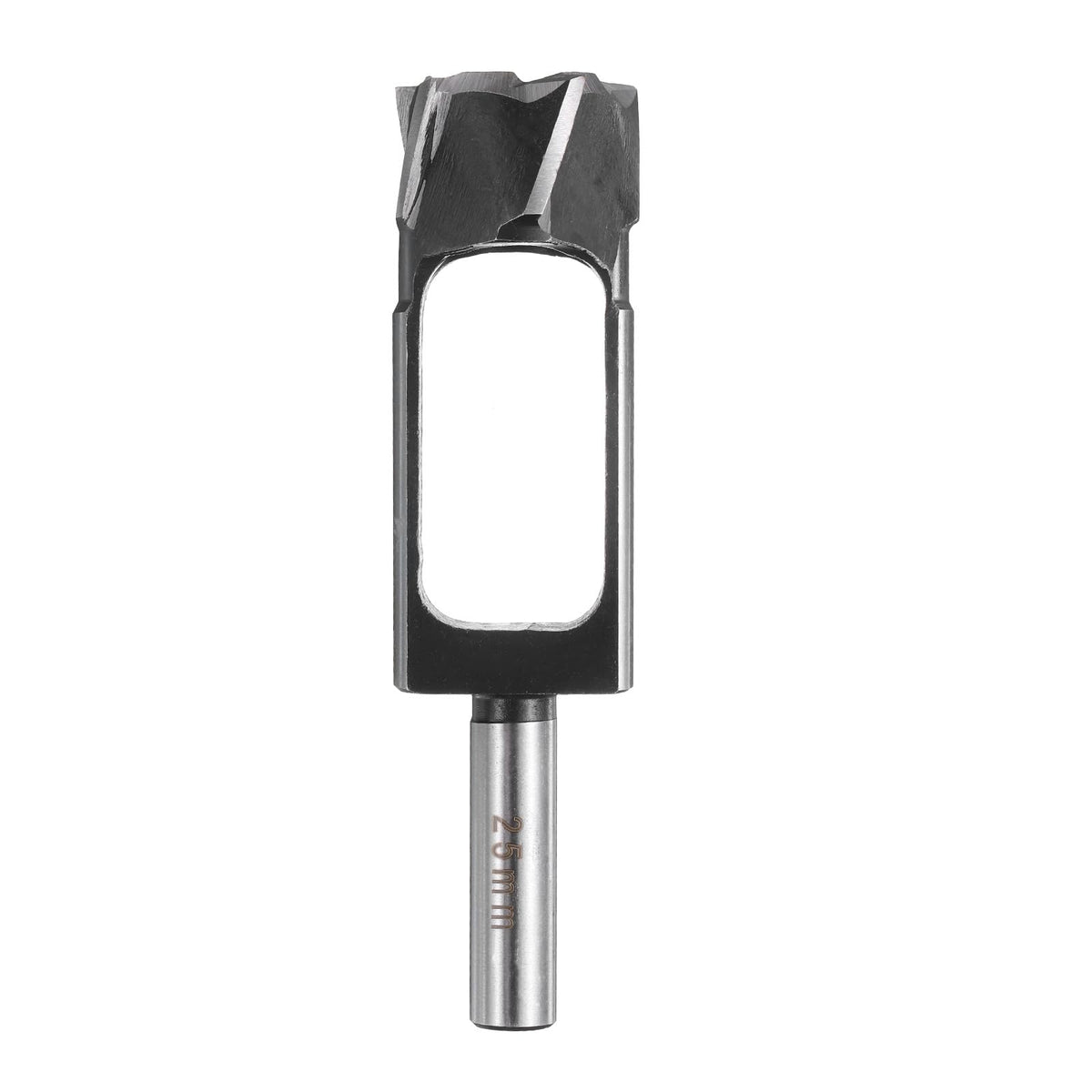 HARFINGTON Wood Tenon Dowel Plug Cutter 25mm Metric Tenon Dowel Cutting Tools Drill Bit High Speed Steel Wood Plug Dowel Cutter with Round Shank for Woodworking Furniture Making