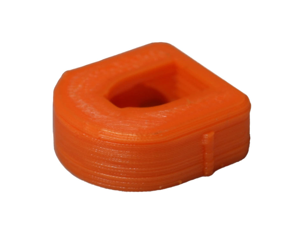 3D-GEM D 3-Pack Non Mar Nailer Nose Cushion/Bumper Replacement for Porter Cable FN250B P/N 904725 (Orange)