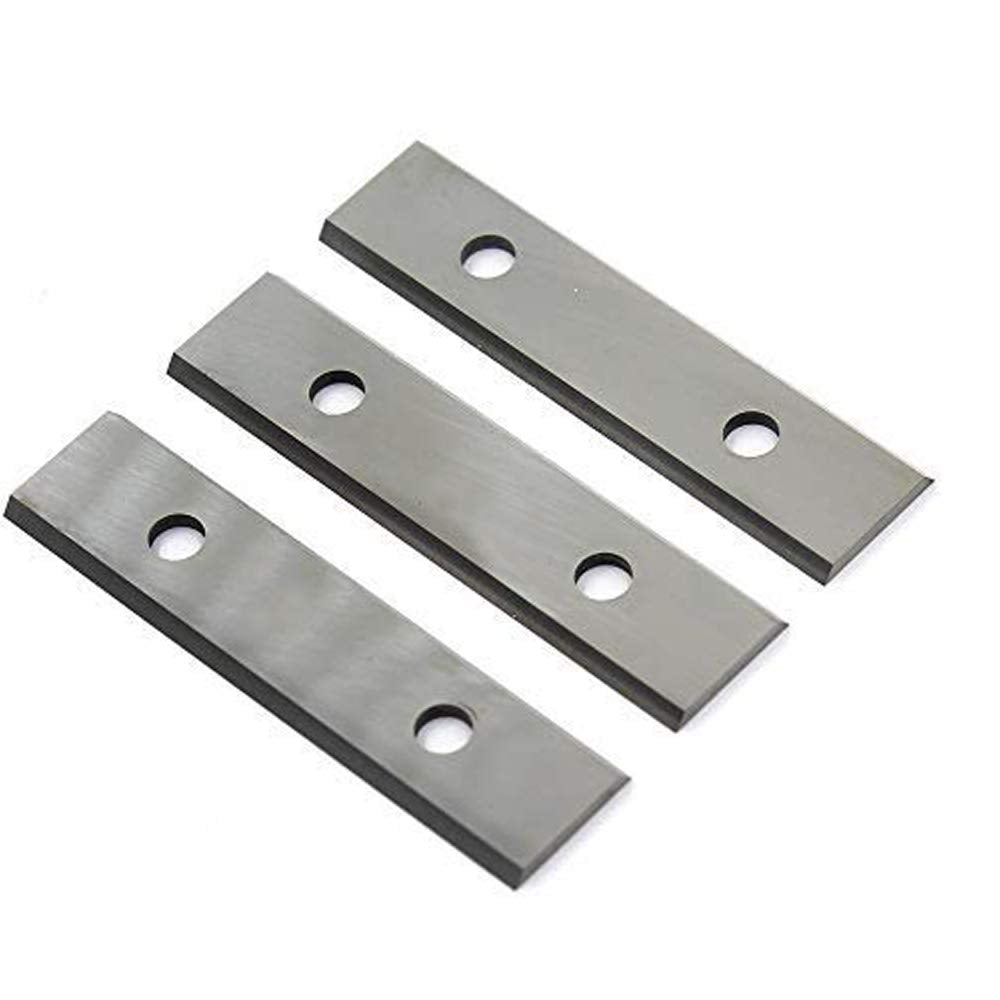OSCARBIDE 50mm (2") x12x1.5mm Carbide Inserts for Helical Planer Heads & Hand Scrapers