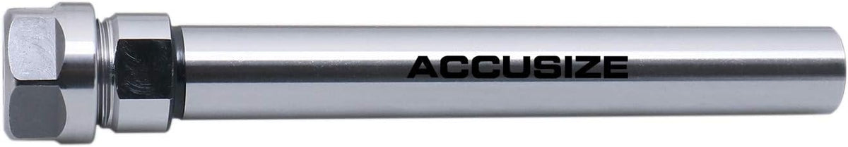 Accusize ER16 Collet Chuck Extension Rod, 3/4in Straight Shank, 6.89in OAL