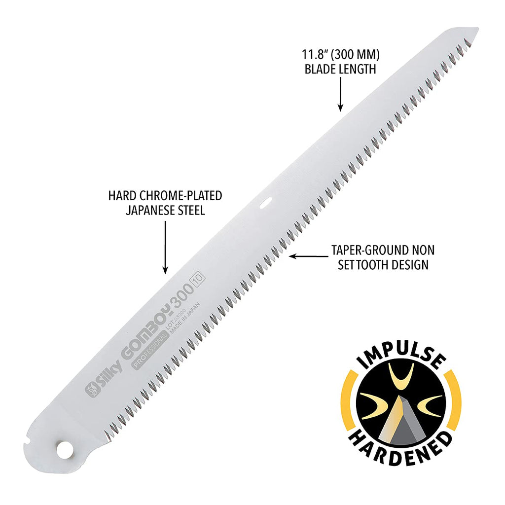 Silky Replacement Blade Only GomBoy 300mm Medium Teeth (122-30)