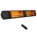 Infrared Heater, Carbon Fiber Heating for Outdoor/Indoor, Patio, Porch, Deck, Garage with Remote 24 Hours Timer, Hard